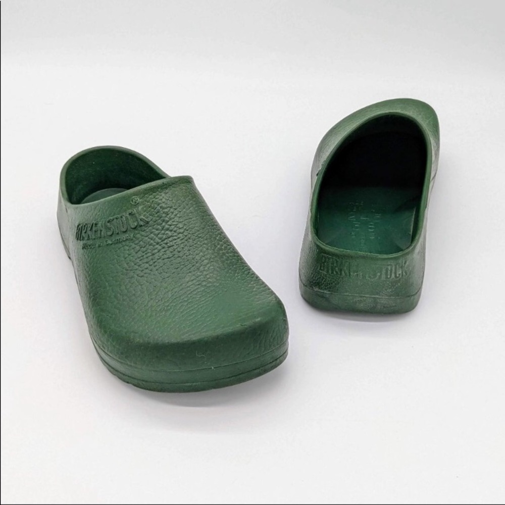Birkenstock Green Plastic Waterproof Clogs 38